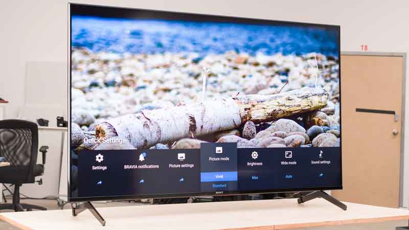 صفحه نمایش تلویزیون سونی X90J 